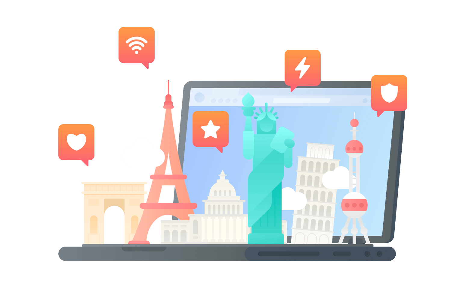 在圣马力诺连接到中国vpn - 穿锁回国